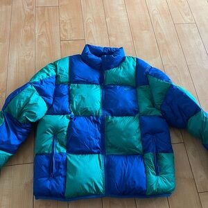 Nike Sportswear Therma-Fit Checkered Puffer Jacket Men’s Size LARGE